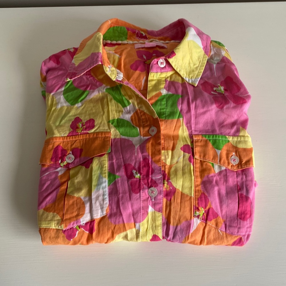 Lilly Pulitzer beach coverup! 🌴